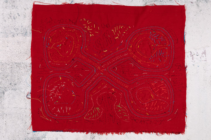 Tropical Autumn Leaves Snowflakes Two Mola