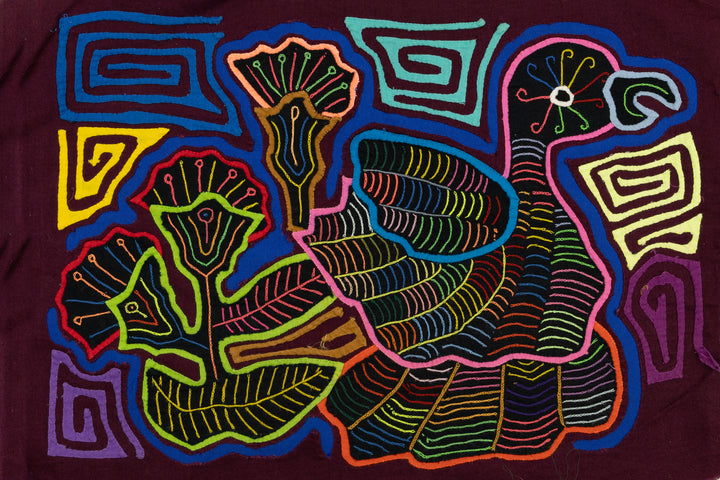 Rainbow Goose Panama Mola