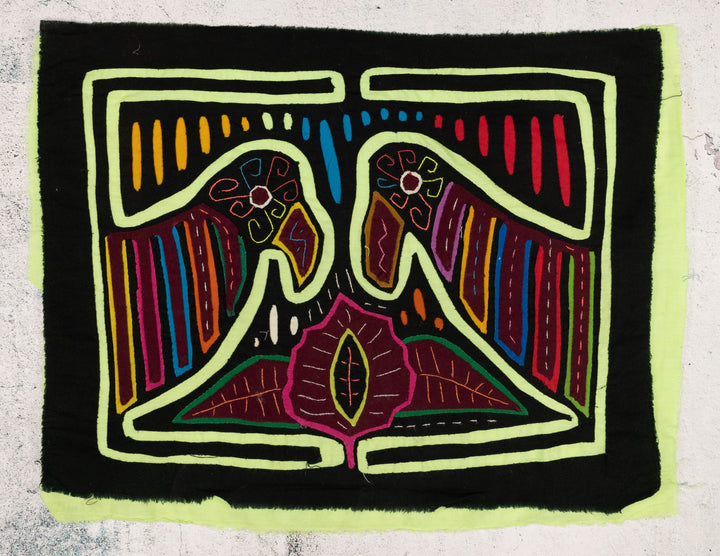 Green Pink Gossip Bird Mola