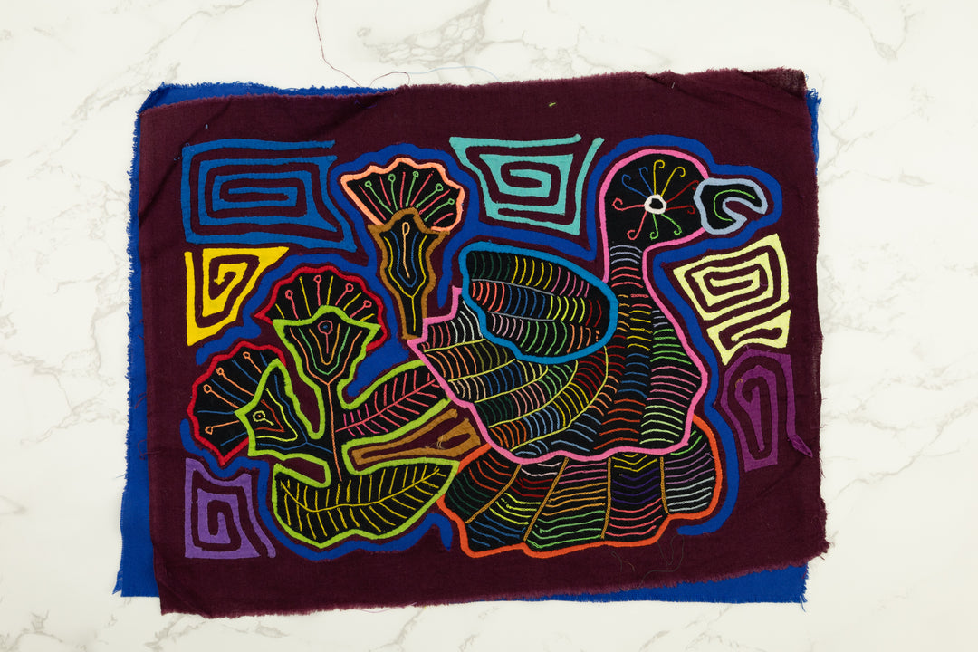 Rainbow Goose Panama Mola