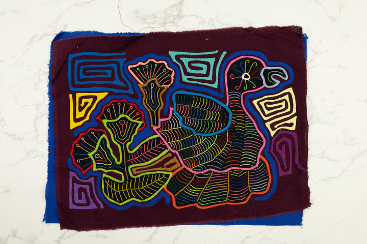 Rainbow Goose Panama Mola