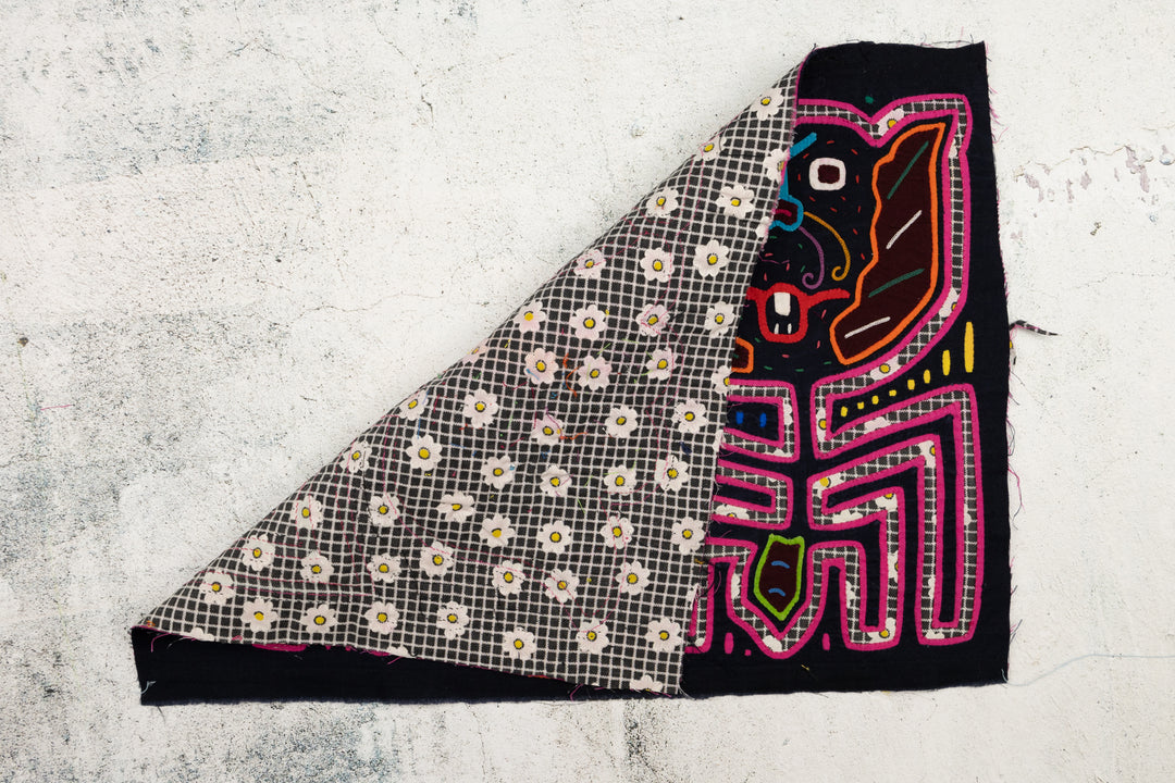 Singing Kitty Cat Panama Mola