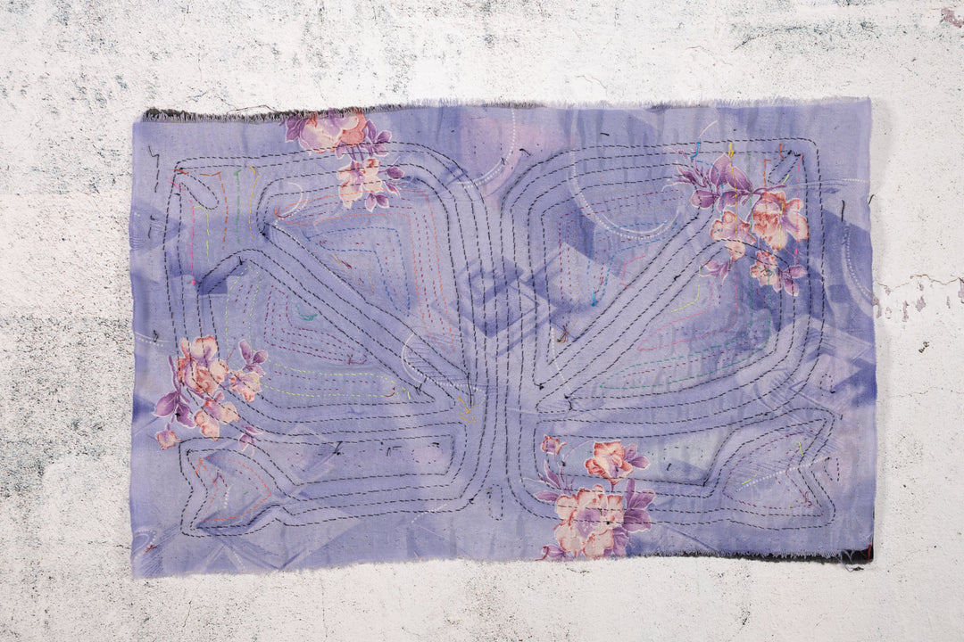 Purple Blue Stingray Mola