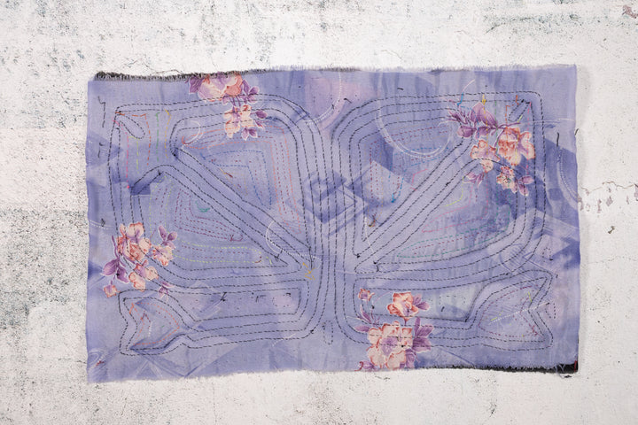 Purple Blue Stingray Mola