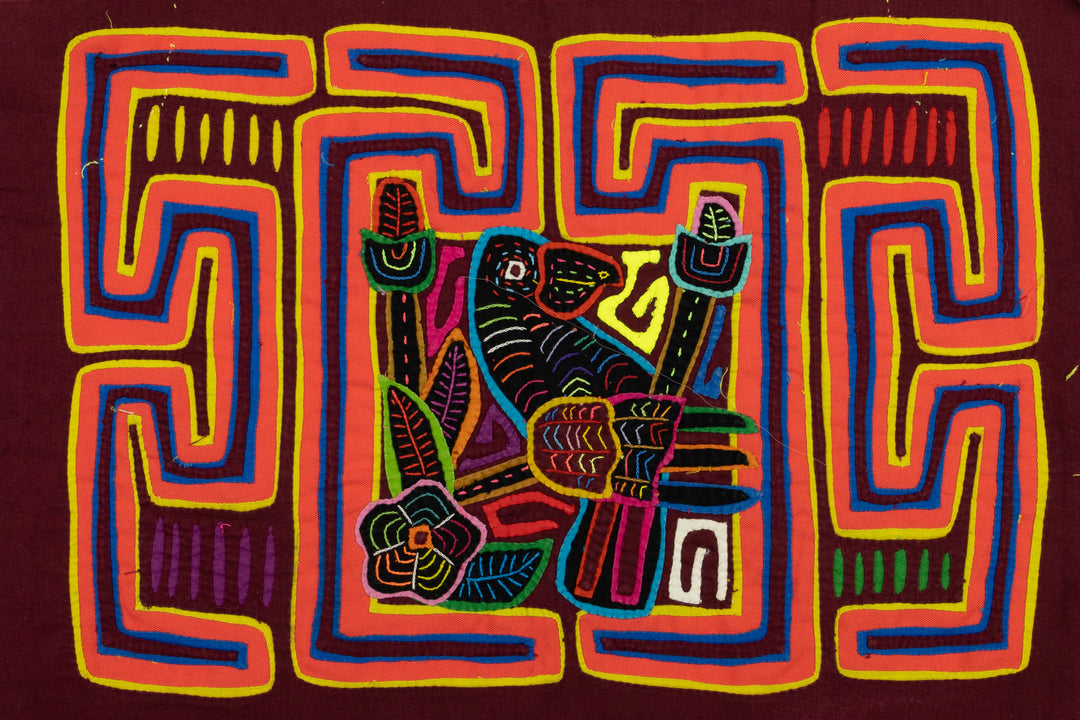 Parrot Birdcage Panama Mola