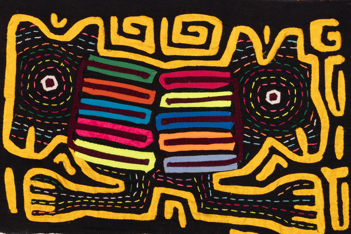 Golden Critters on the Run Mola