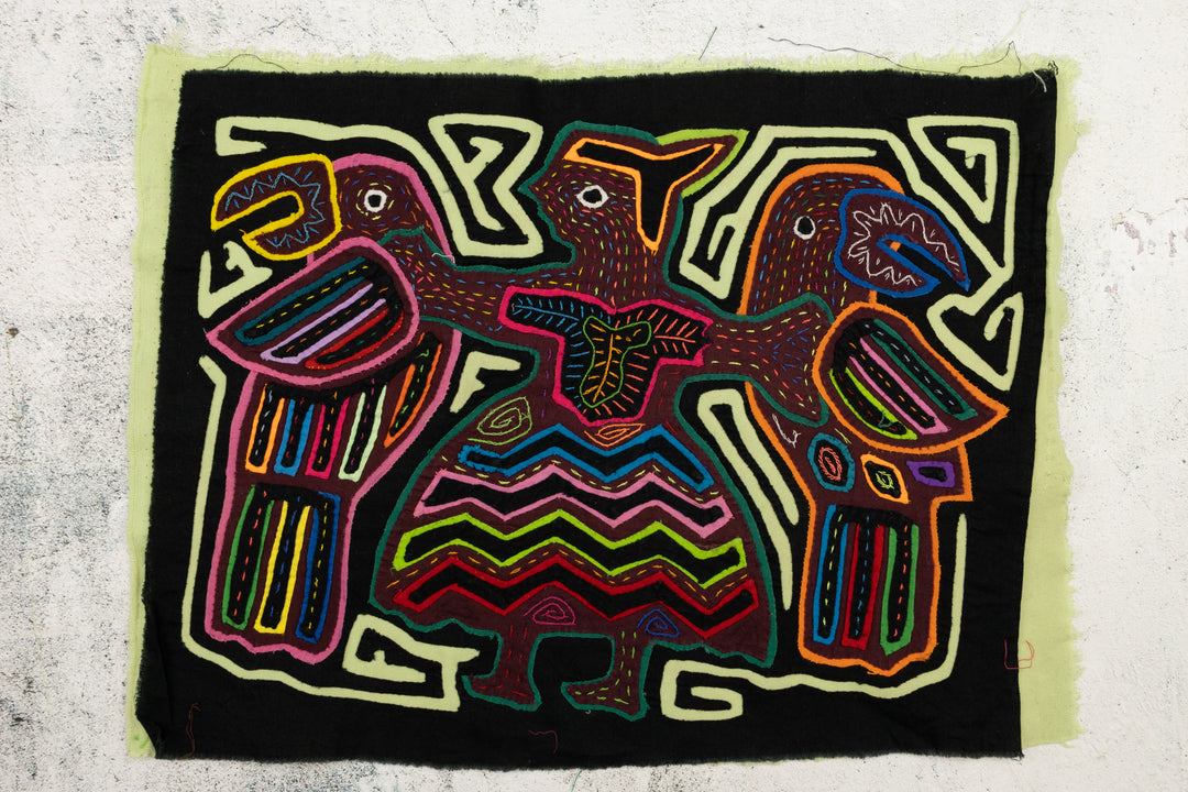 Bird in the Hand Panama Mola