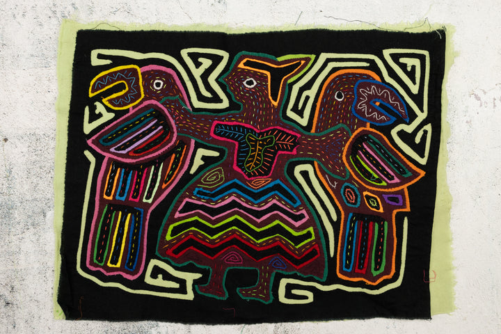 Bird in the Hand Panama Mola