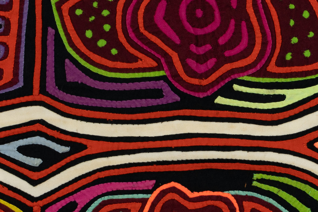 Handmade Rose Belt Buckle Panama Mola