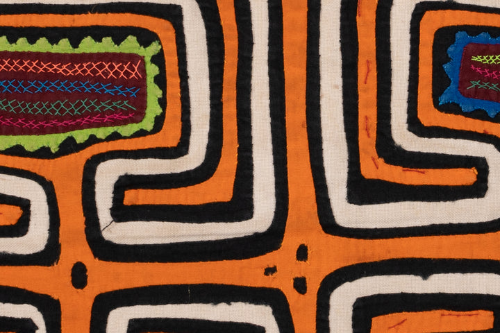 Orange Black White Computer Monitor Mola