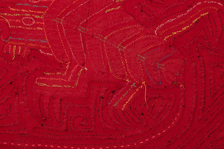 Red Black Weird Iguana Lizard Reptile Mola