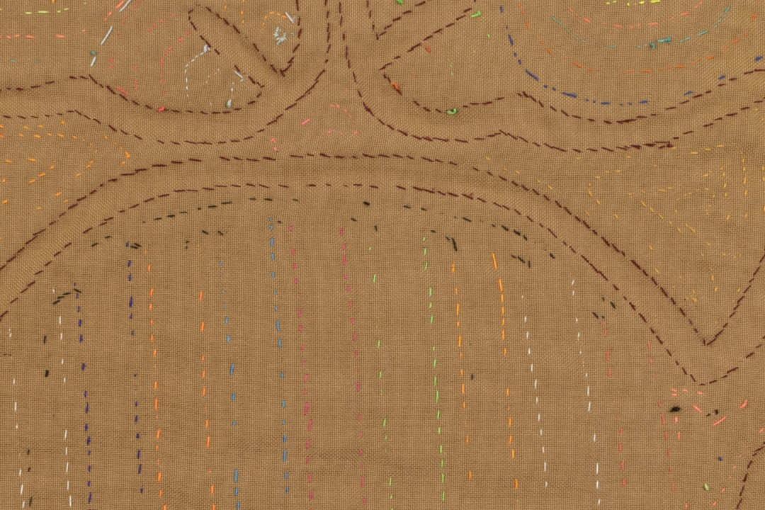 Siamese Puppy Dog Panama Mola