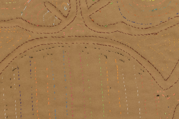 Siamese Puppy Dog Panama Mola