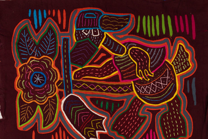 Cool Dude Duck Flower Broom Mola