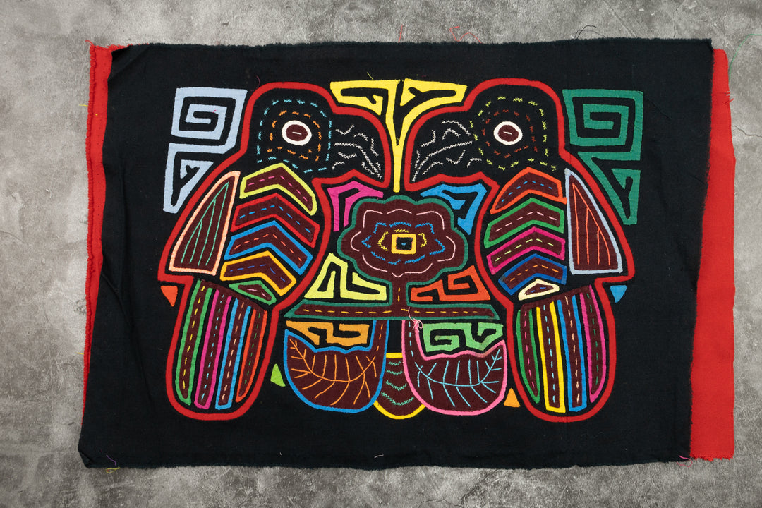 Toucan Parrot Talk Mola