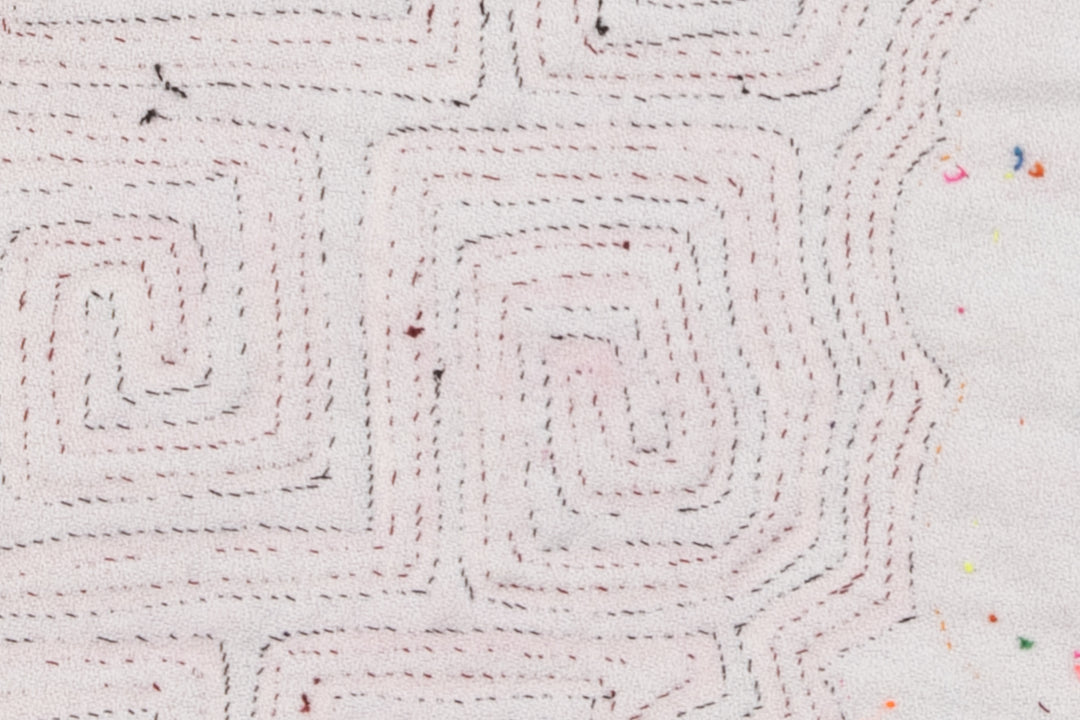 Bunny Rabbit with Carrot Panama Mola