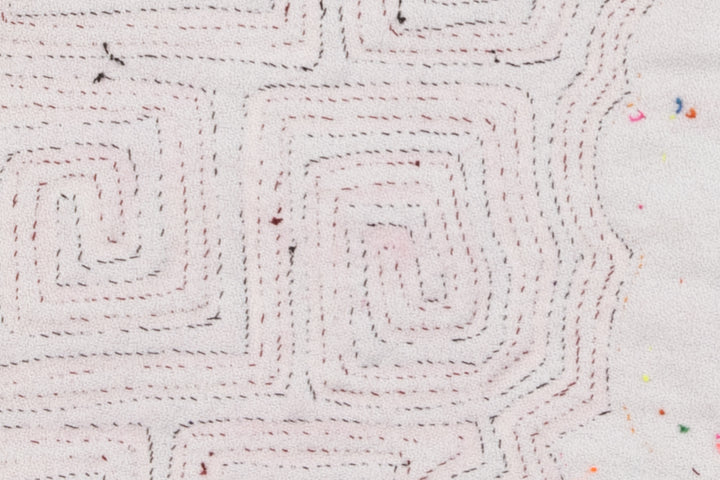 Bunny Rabbit with Carrot Panama Mola