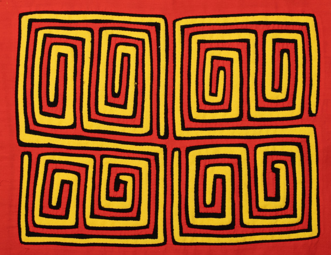 Orange Yellow Black Classic Design Mola