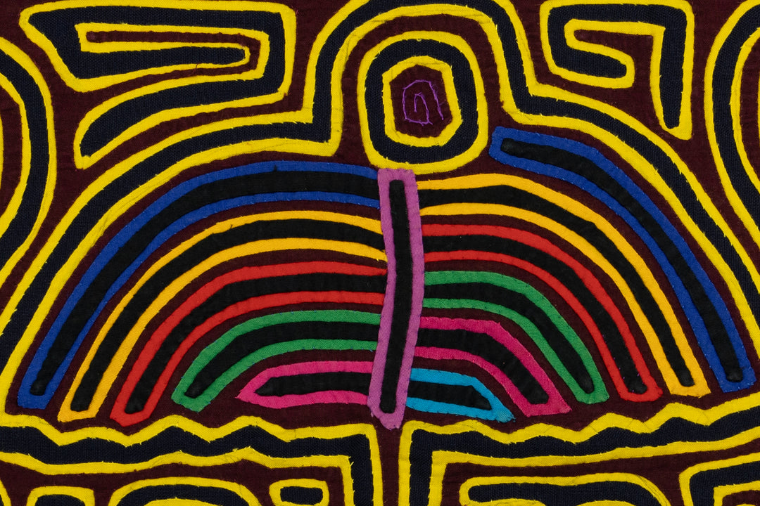 Duck Under Umbrella Panama Mola