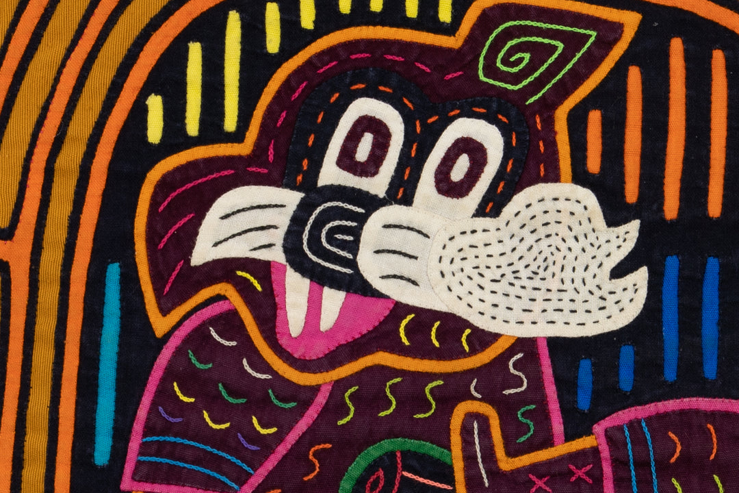 Orange Peter Rabbit Panama Mola