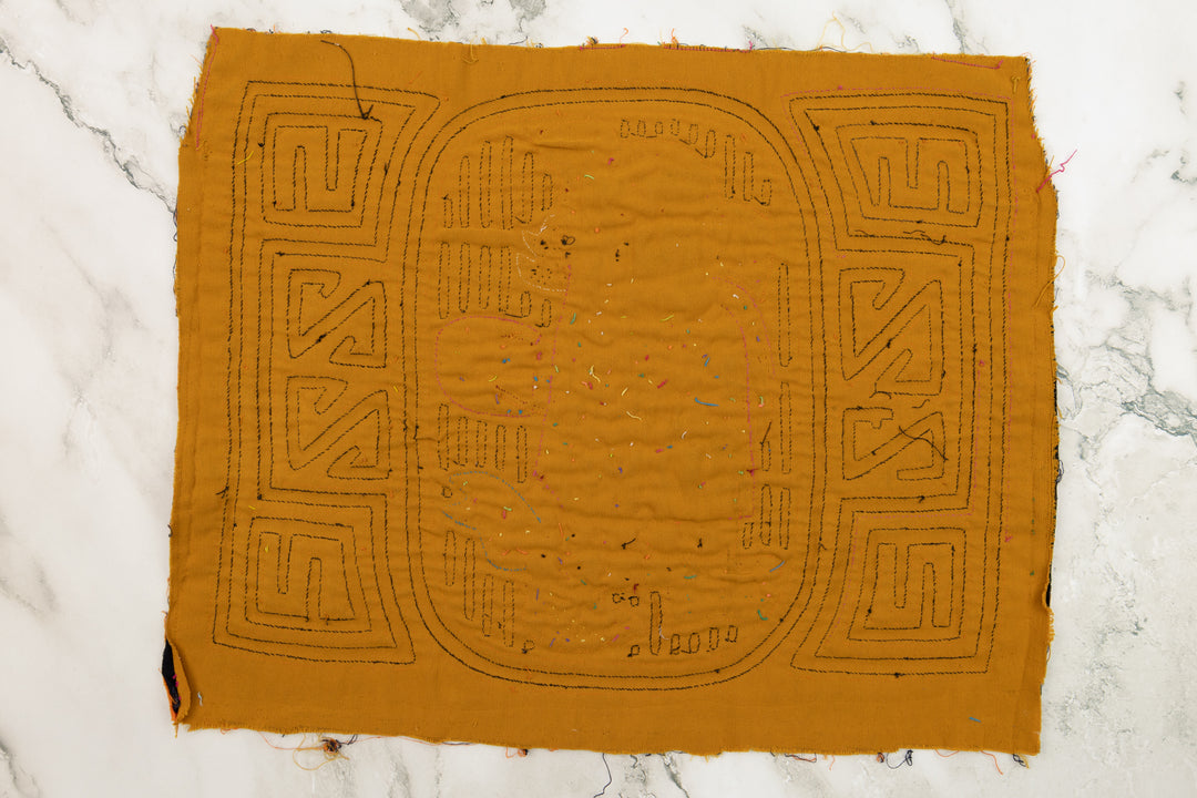 Orange Peter Rabbit Panama Mola