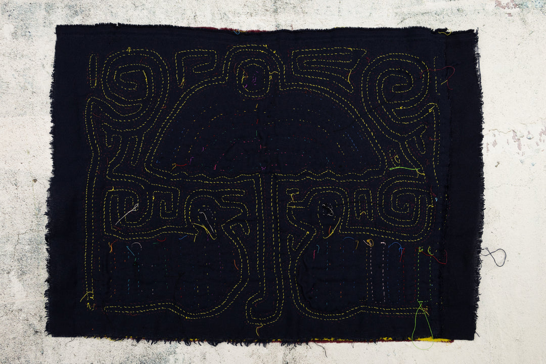 Duck Under Umbrella Panama Mola