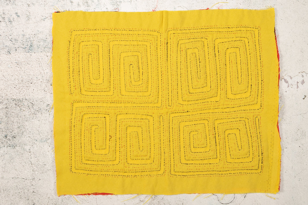 Orange Yellow Black Classic Design Mola