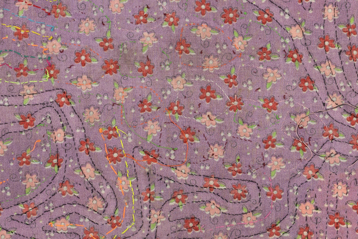 Vintage Gecko Purple Background Material Mola