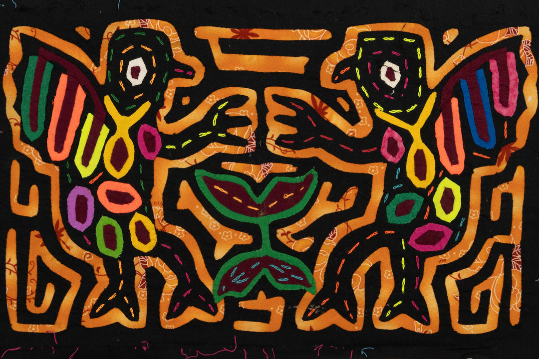 Vintage Dancing Angel Background Material Mola