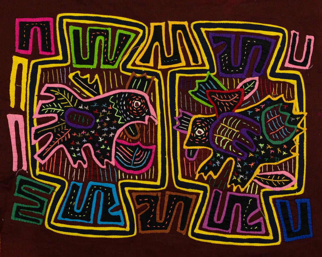 Sky Falling Chicken Panama Mola