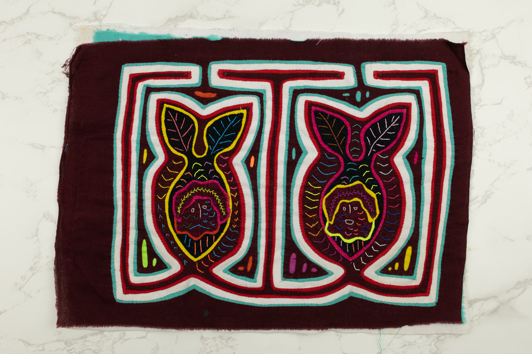 Handmade Easter Bunny Panama Mola