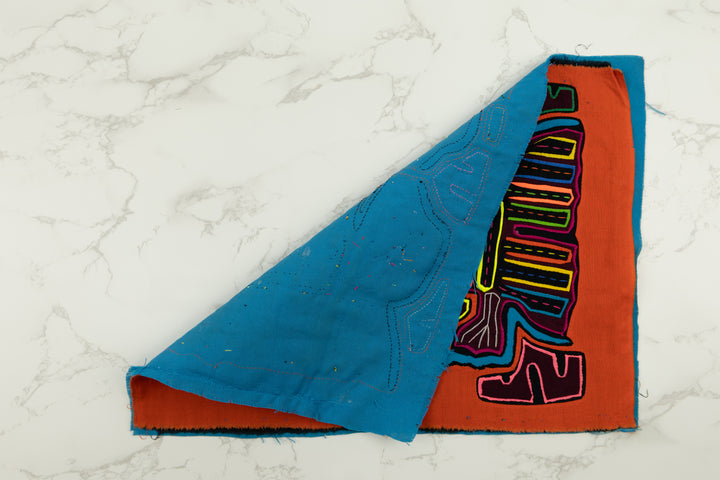 Handmade Gossip Bird Panama Mola