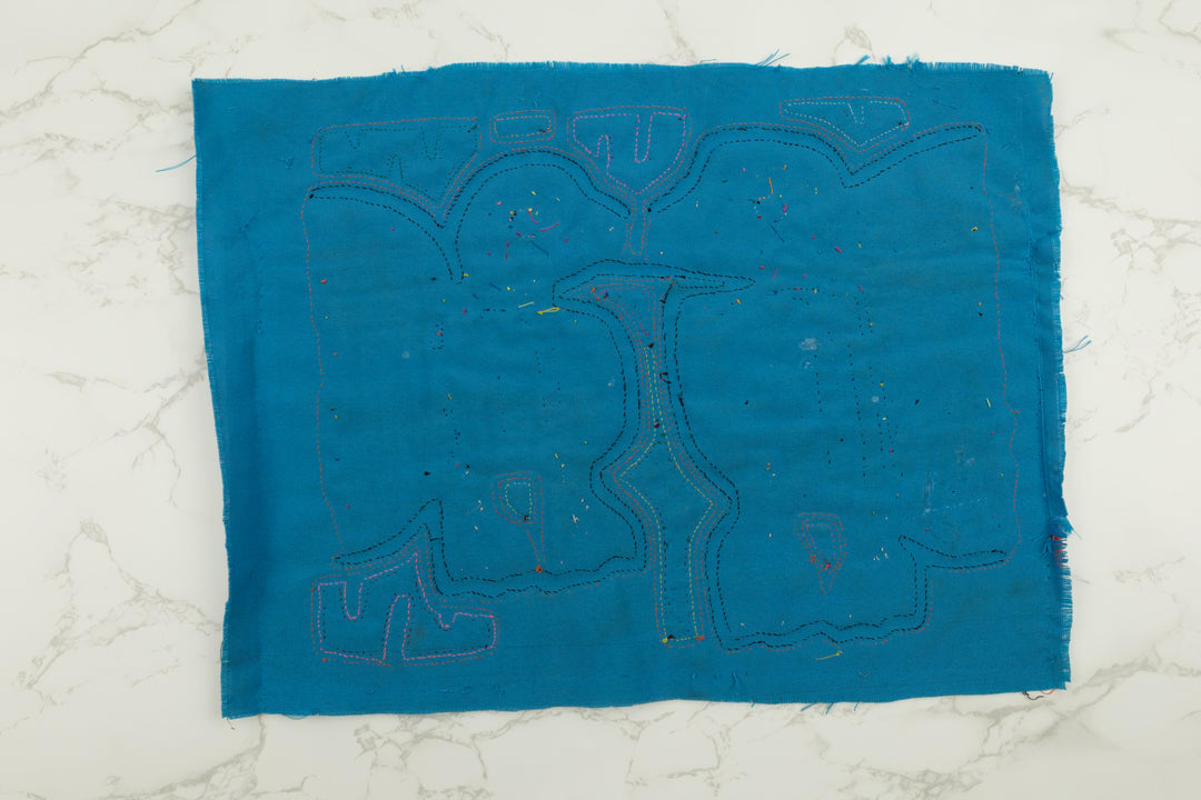 Handmade Gossip Bird Panama Mola