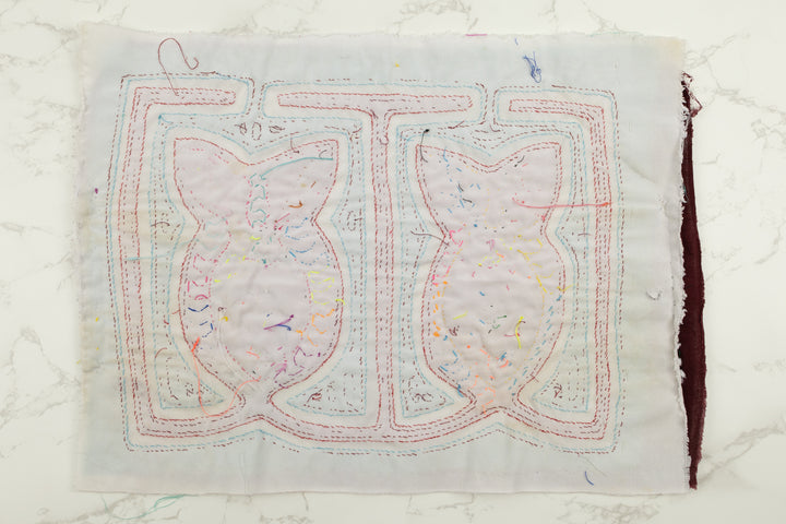 Handmade Easter Bunny Panama Mola