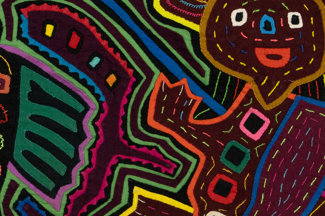 Fishing Bear Panama Mola