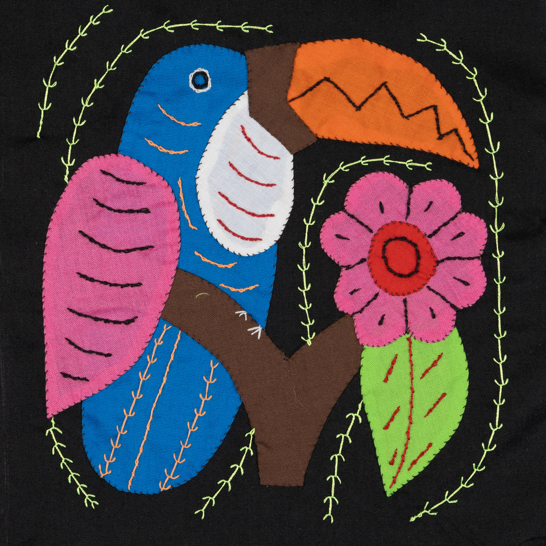 Pink And Blue Toucan Parrot Bird Molita