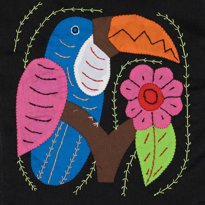 Pink And Blue Toucan Parrot Bird Molita
