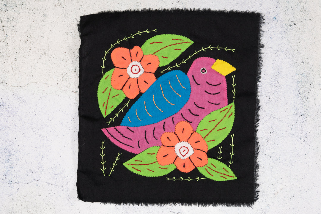 Purple And Blue Bird Molita