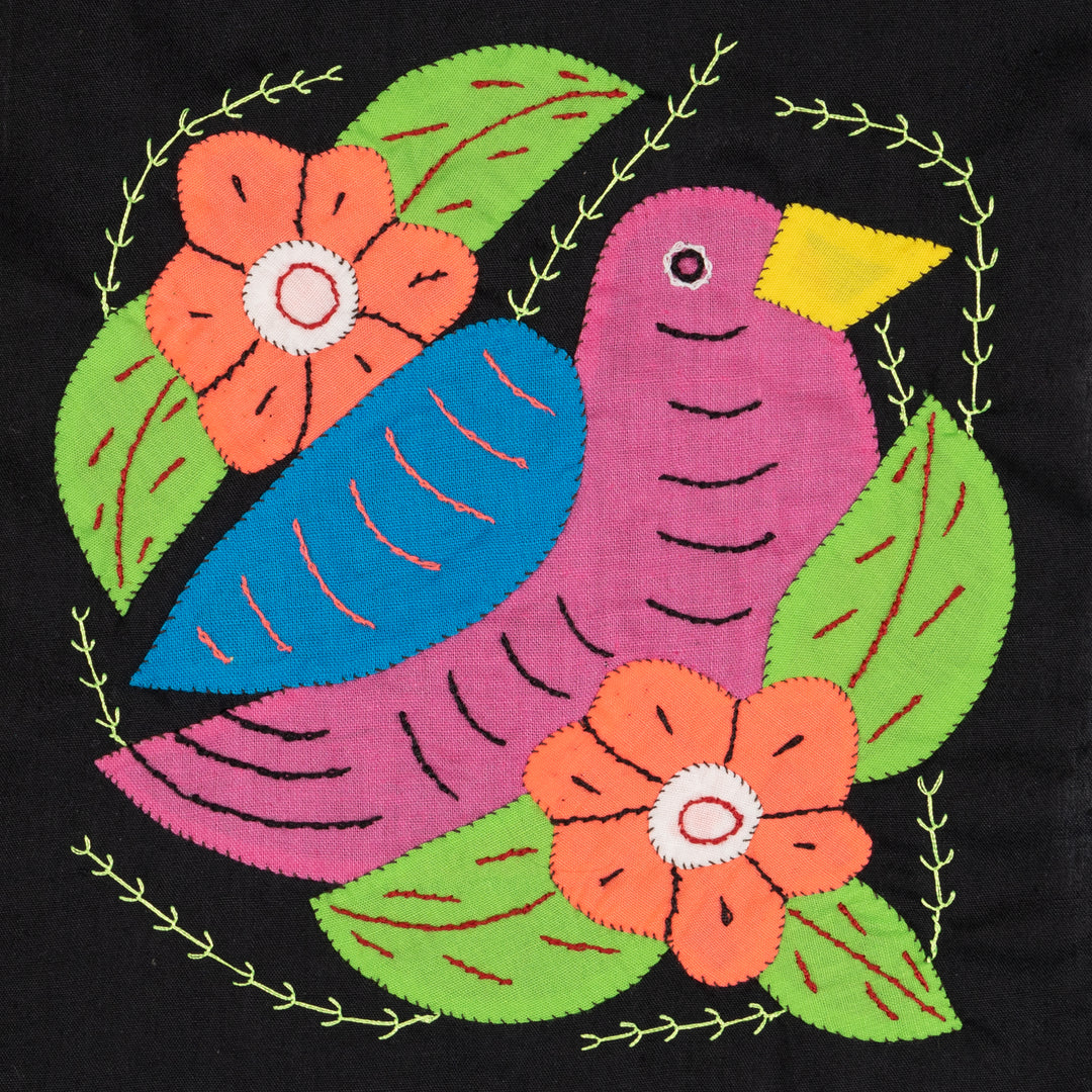 Pink And Blue Seedeater Bird Molita