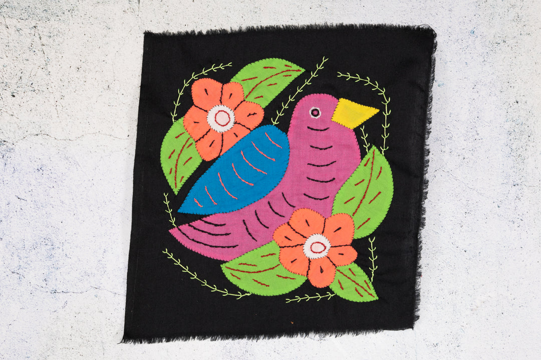 Pink And Blue Seedeater Bird Molita