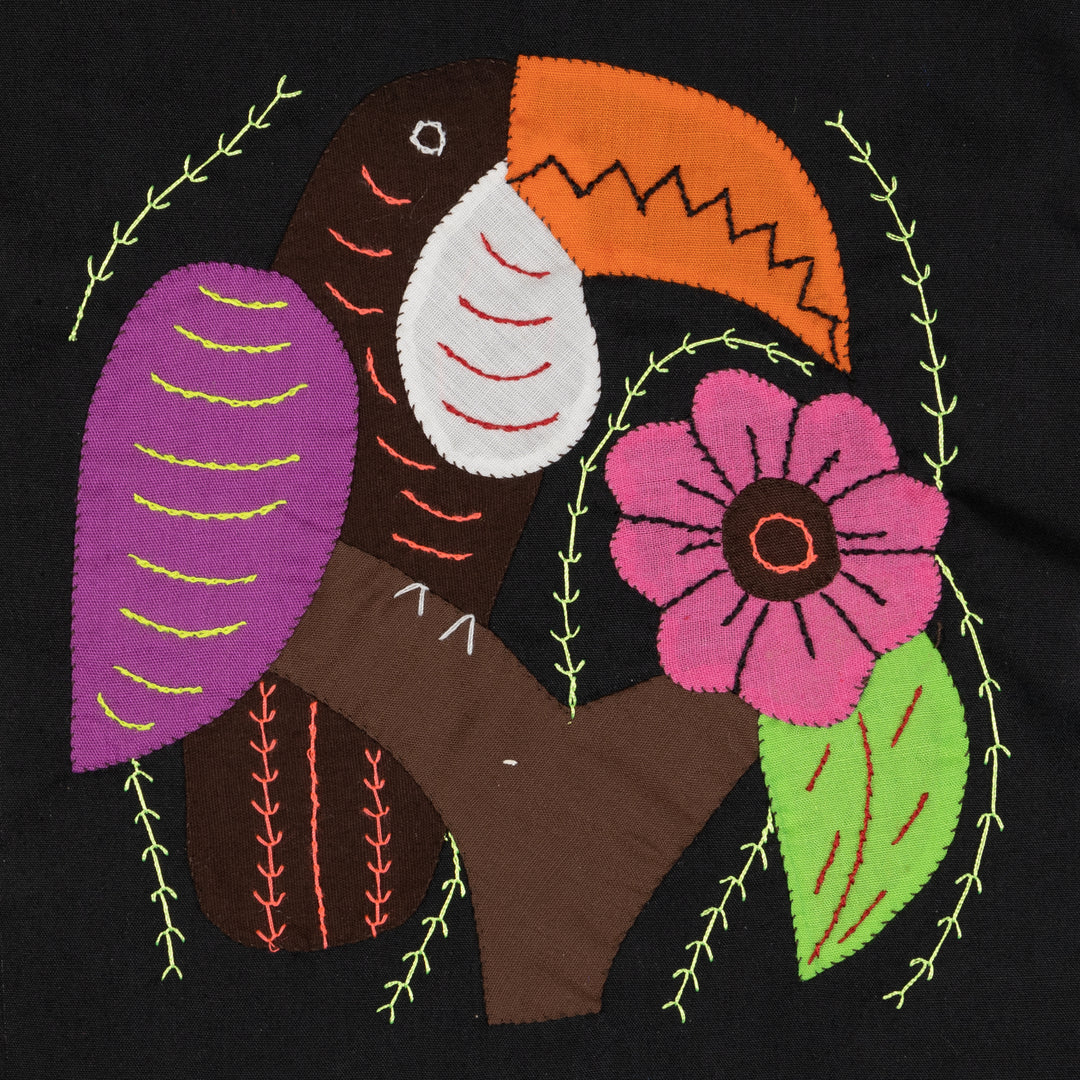 Brown And Purple Toucan Parrot Bird Molita
