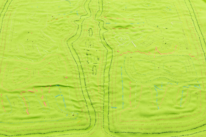 Kuna Indian Hand Sewn Driving Miss Daisy Mola Panama