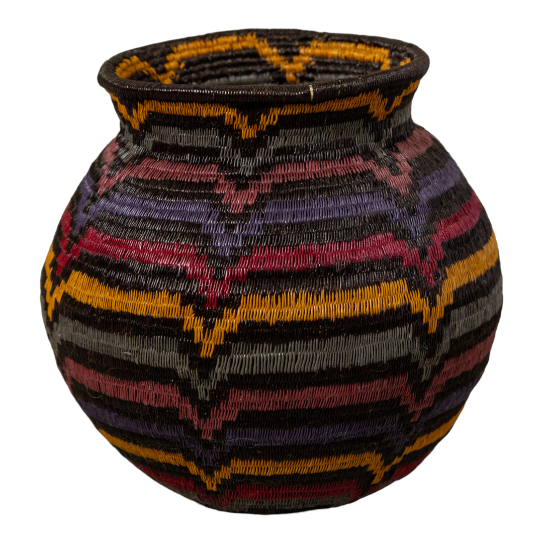 Multi-Color Swirl Rainforest Basket