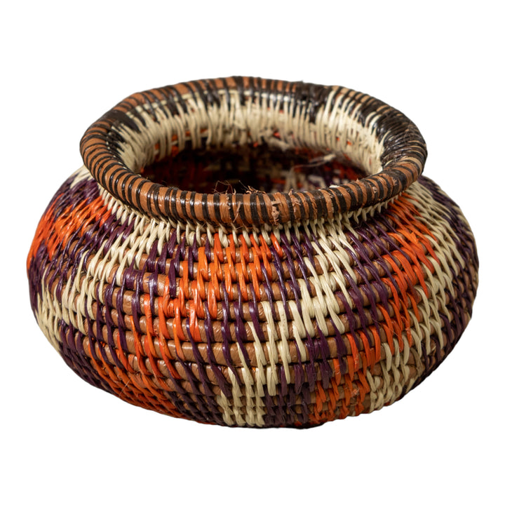 Small Orange Flower Rainforest Basket