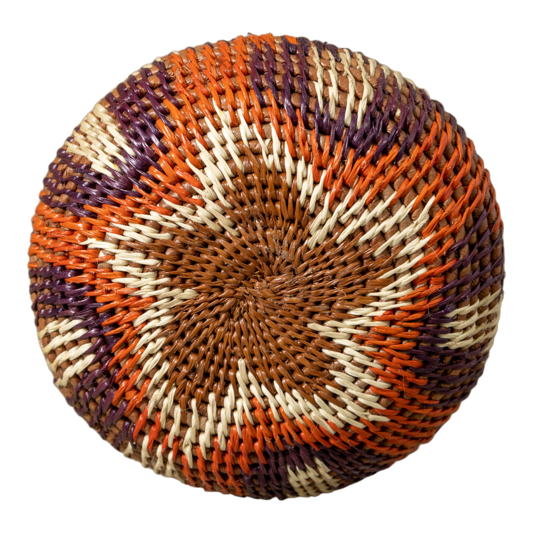 Small Orange Flower Rainforest Basket