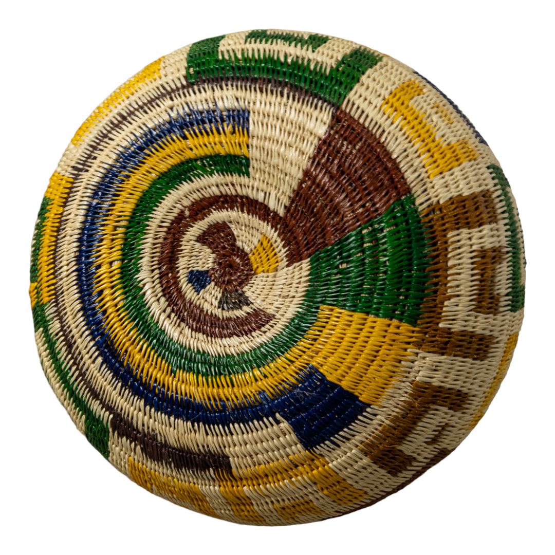 Multi-Color Horseshoe Rainforest Basket