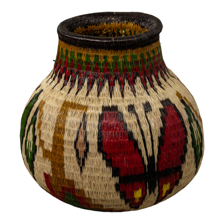 Feather Butterfly Rainforest Basket