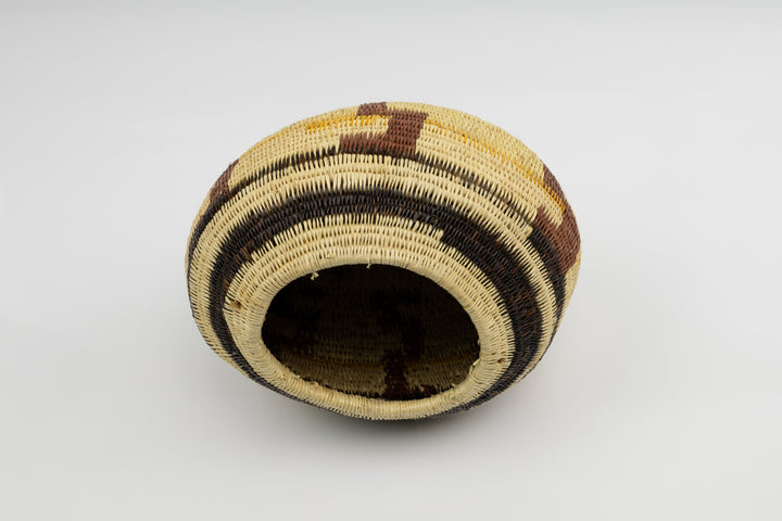 Hand Woven Vintage Basket Made By Indigenous Artisans