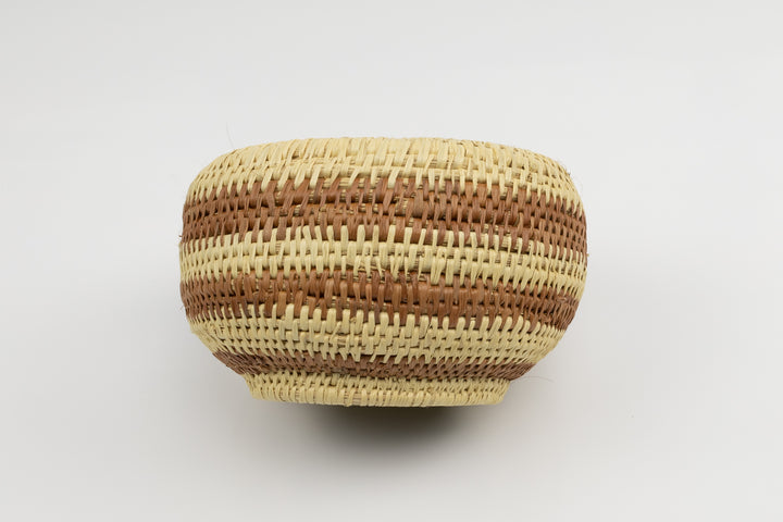 Hand Woven Vintage Basket Made By Indigenous Artisans