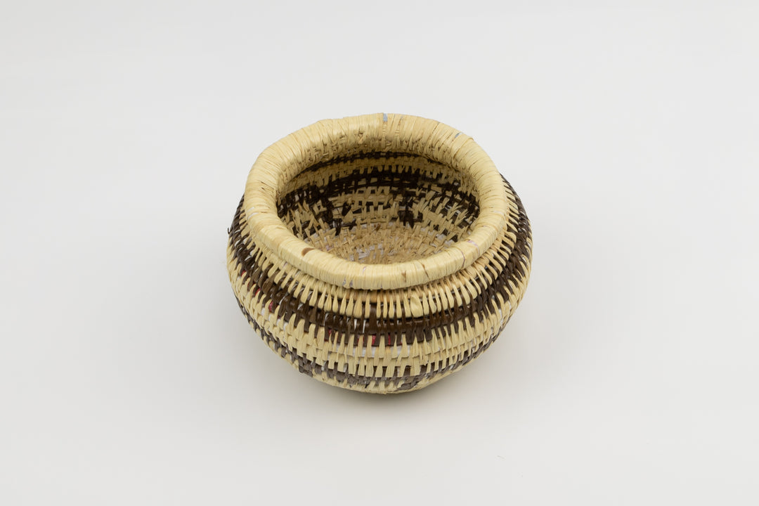 Hand Woven Vintage Basket Made By Indigenous Artisans